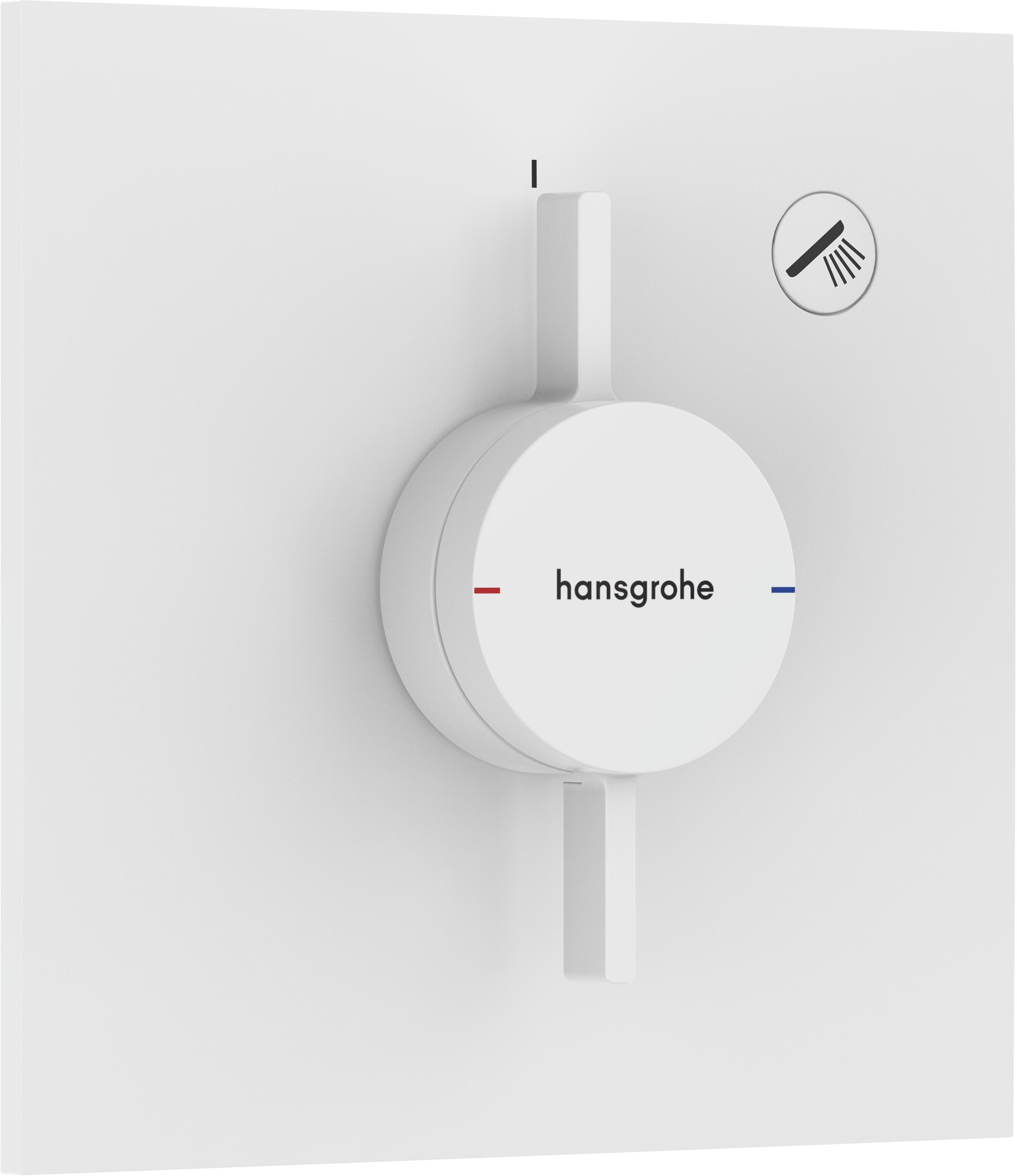 Hansgrohe DuoTurn E baterie de duș ascuns alb 75617700