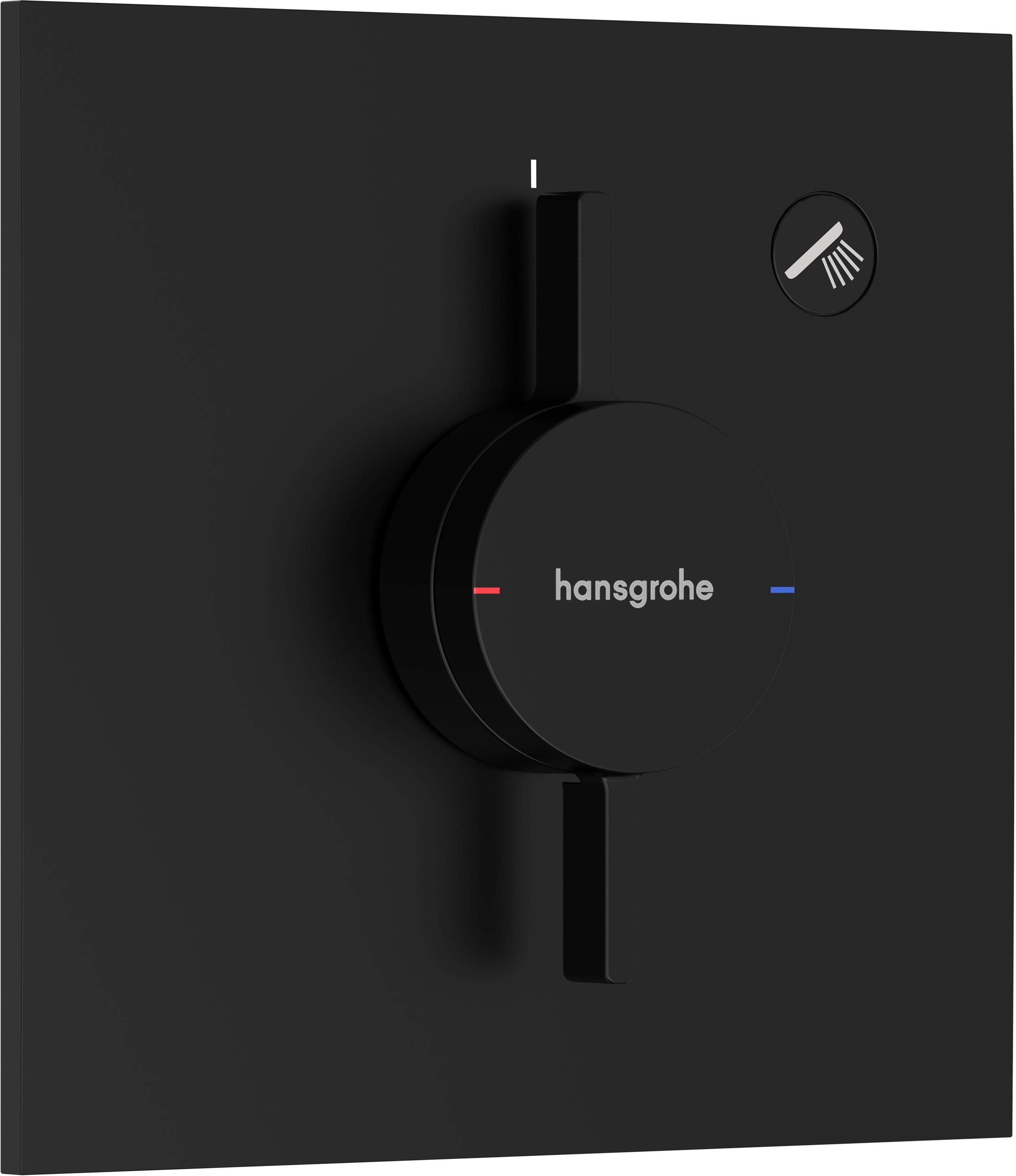 Hansgrohe DuoTurn E baterie de duș ascuns negru 75617670