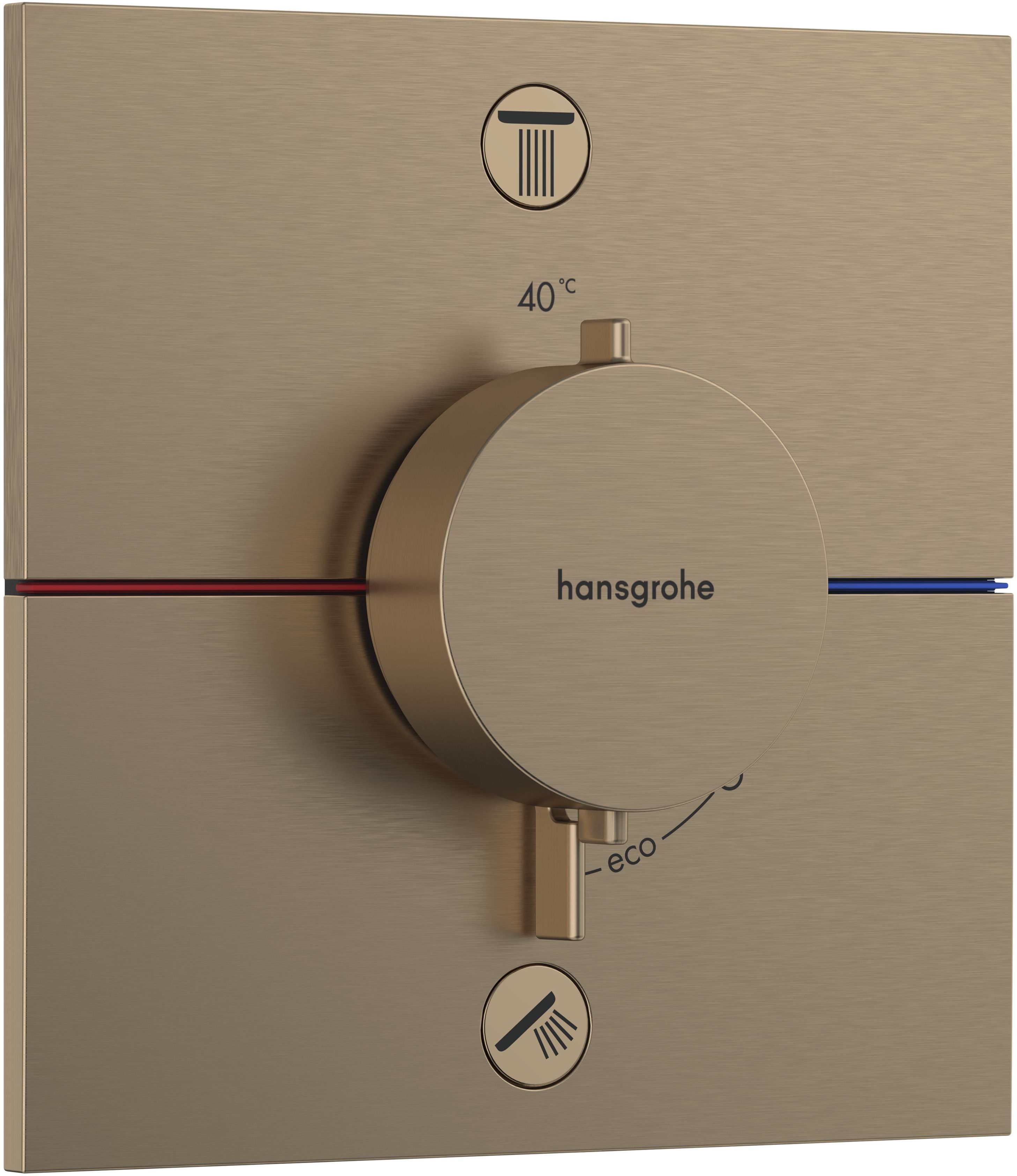 Hansgrohe ShowerSelect Comfort E baterie cadă-duș ascuns cu termostat || 15572140