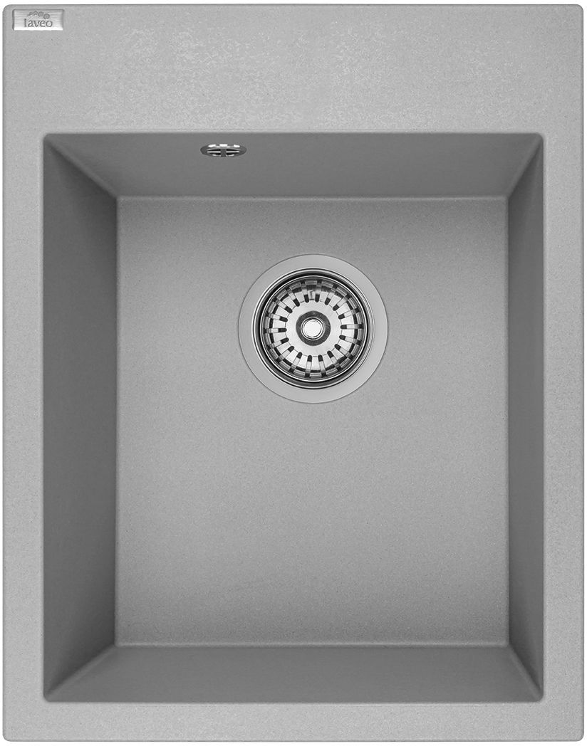 Laveo Monchichi chiuvetă din granit 50x39 cm gri/grafit/onix SBO510Y