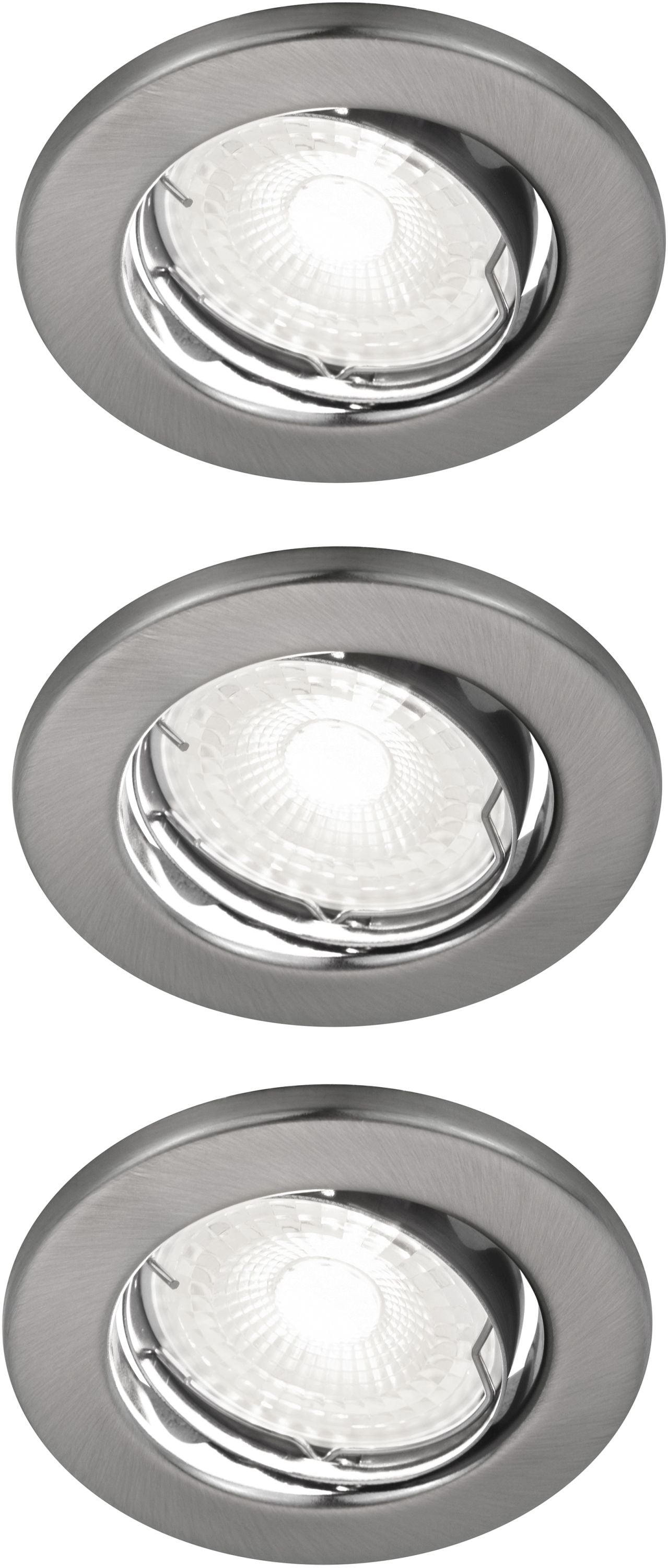 Nordlux Canis lampă încorporată 3x4.7 W nichel 49370155