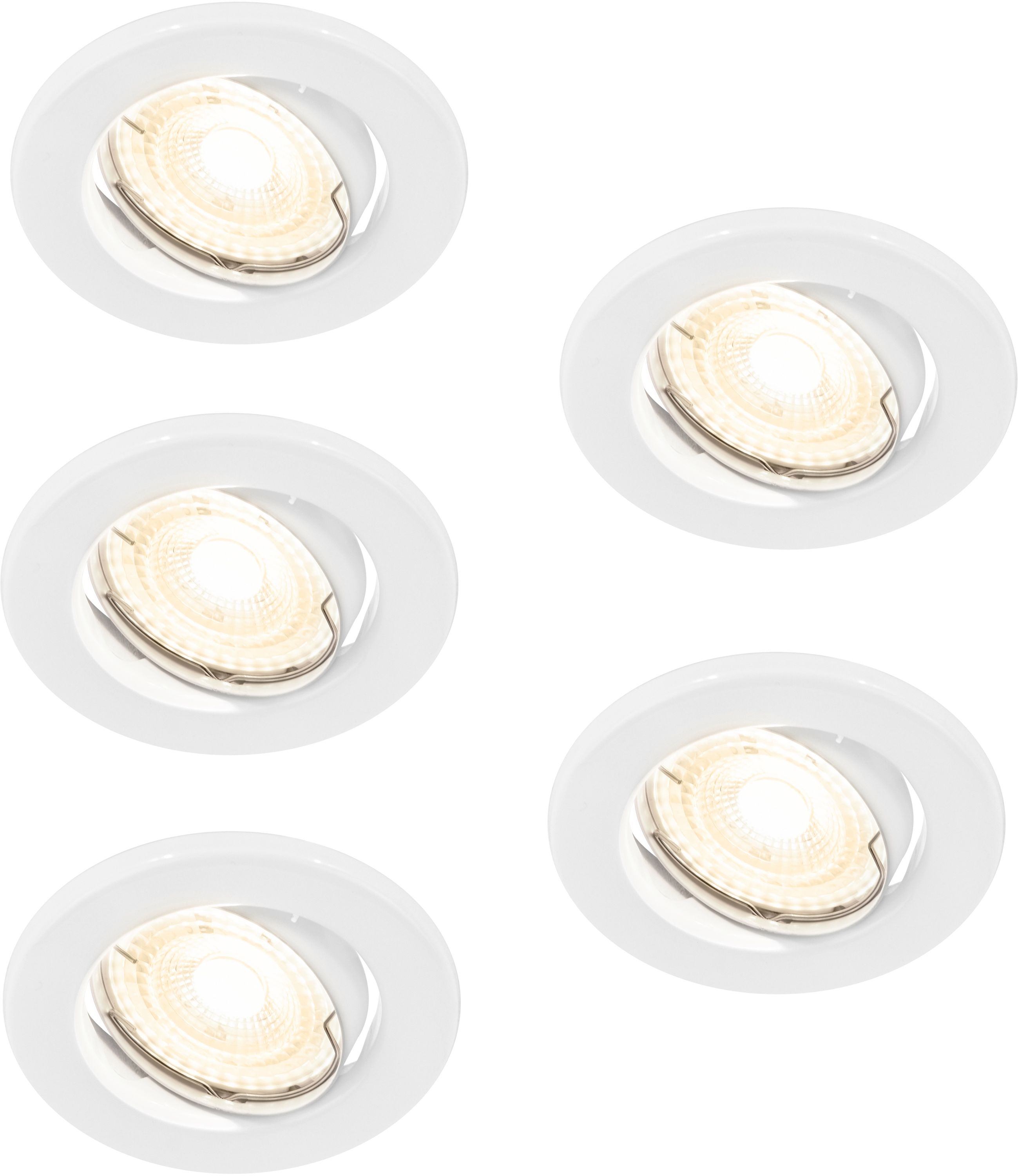 Nordlux Canis lampă încorporată 5x3.1 W alb 49310101