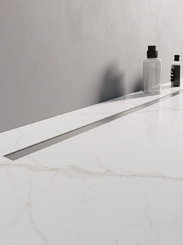 New Trendy Visio Slim rigolă liniară 80 cm crom OL-0088