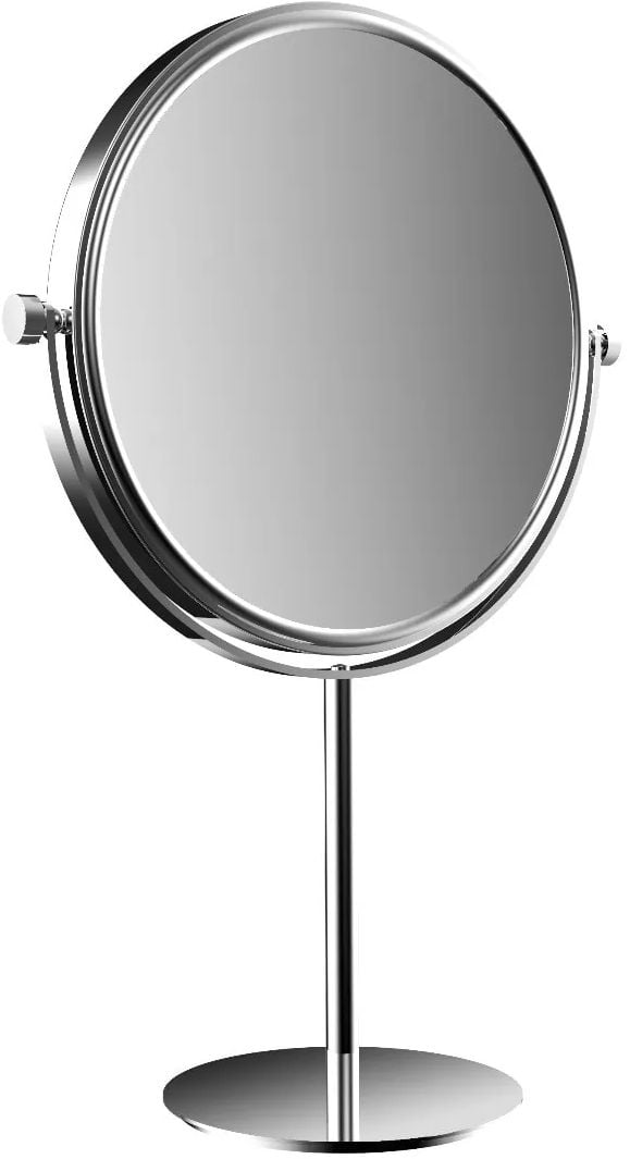 Emco Pure oglindă cosmetică 26.3x39.5 cm rotunde crom 109400118