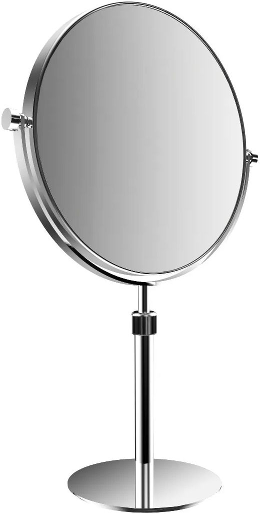 Emco Pure oglindă cosmetică 22.9x22.9 cm rotunde crom 109400120