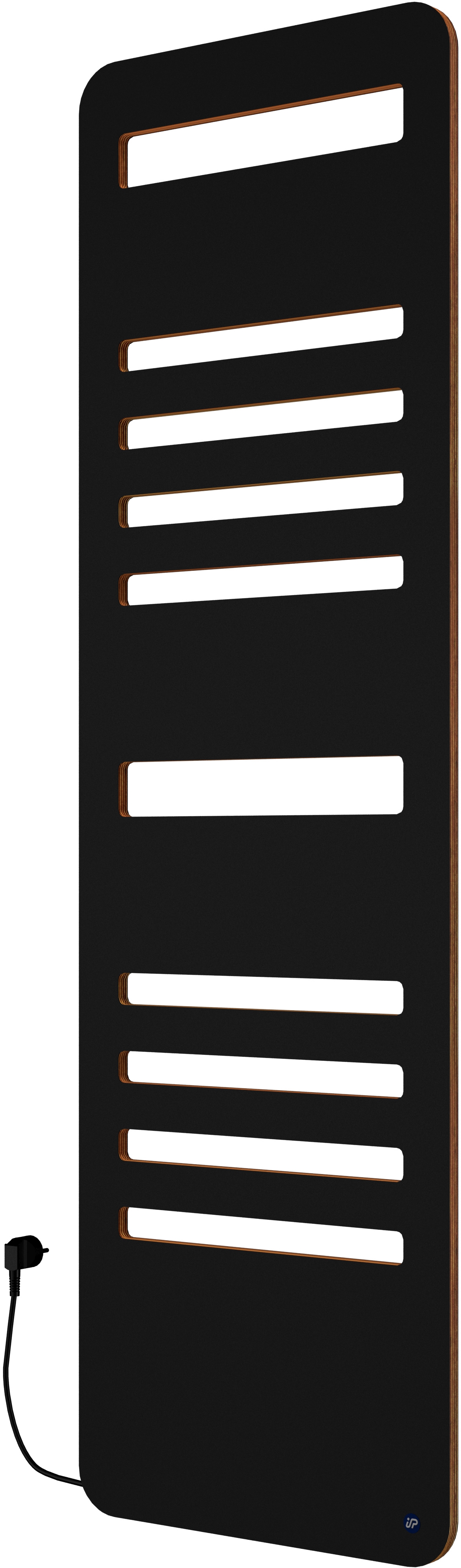 Instal Projekt Bionic Eco Electro încălzitor electric 116.4x48 cm negru BIOEE3-50/120C75