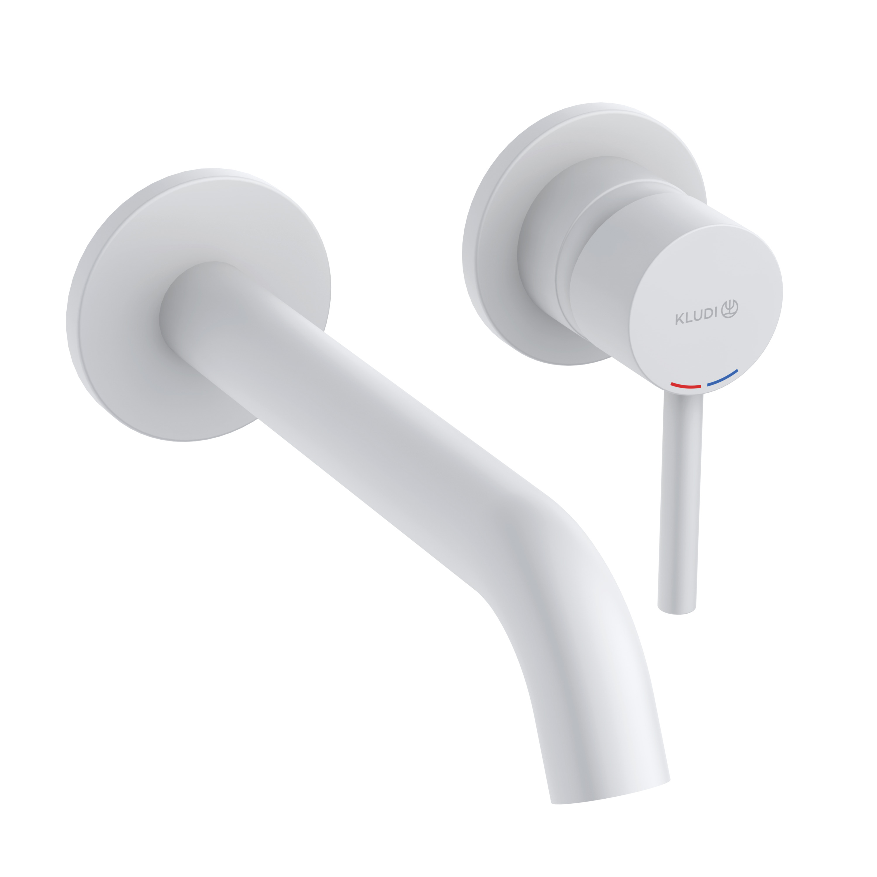 Kludi Bozz baterie lavoar ascuns alb 382455376