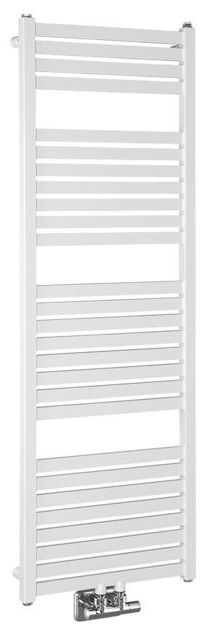Aqualine Tondi calorifer de baie decorativ 133x45 cm alb DT470T