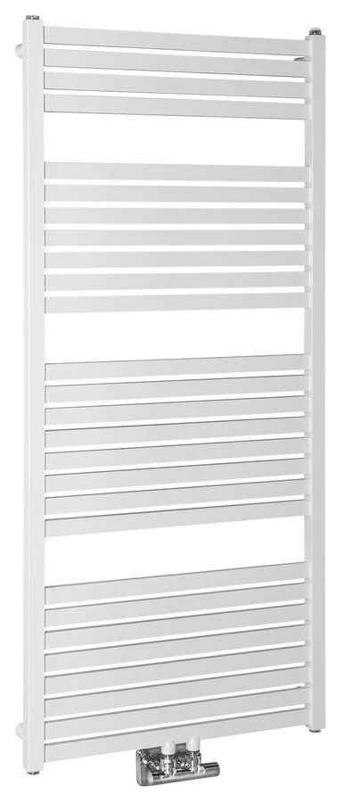 Aqualine Tondi calorifer de baie decorativ 133x60 cm alb DT480T