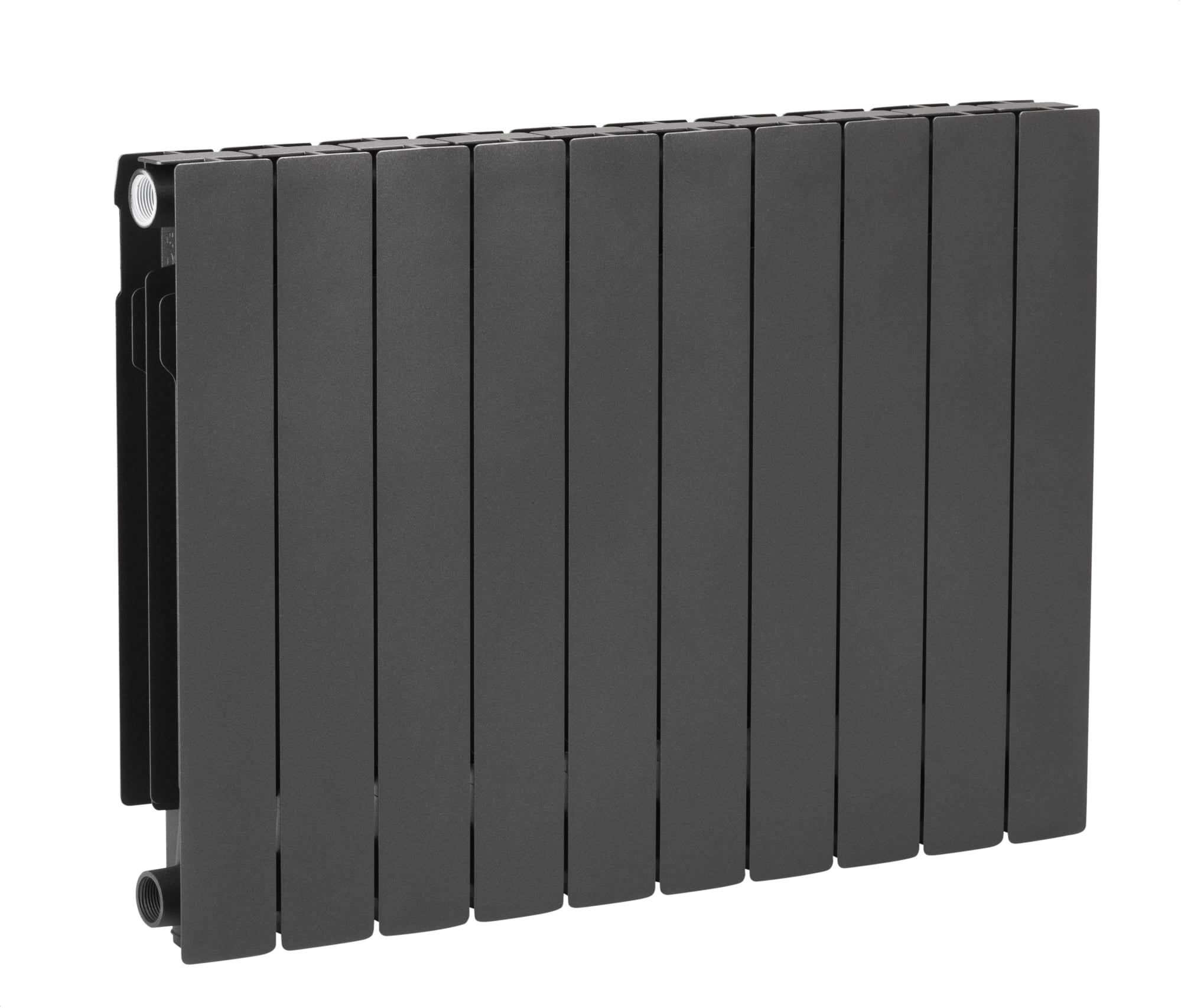 KFA Armatura ADR calorifer de cameră 57x80.5 cm podłączenie lateral grafit 763-100-61