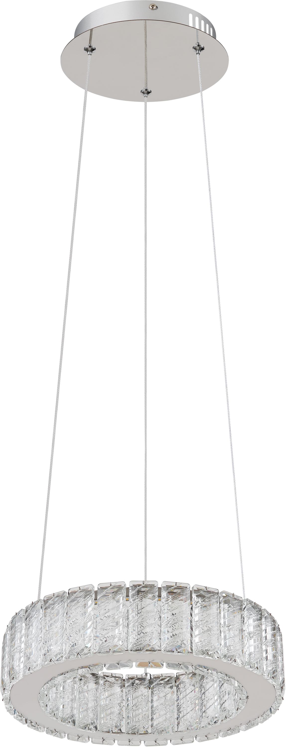Globo Lighting Mucky lampă suspendată 1x30 W crom-cristal 67162-30