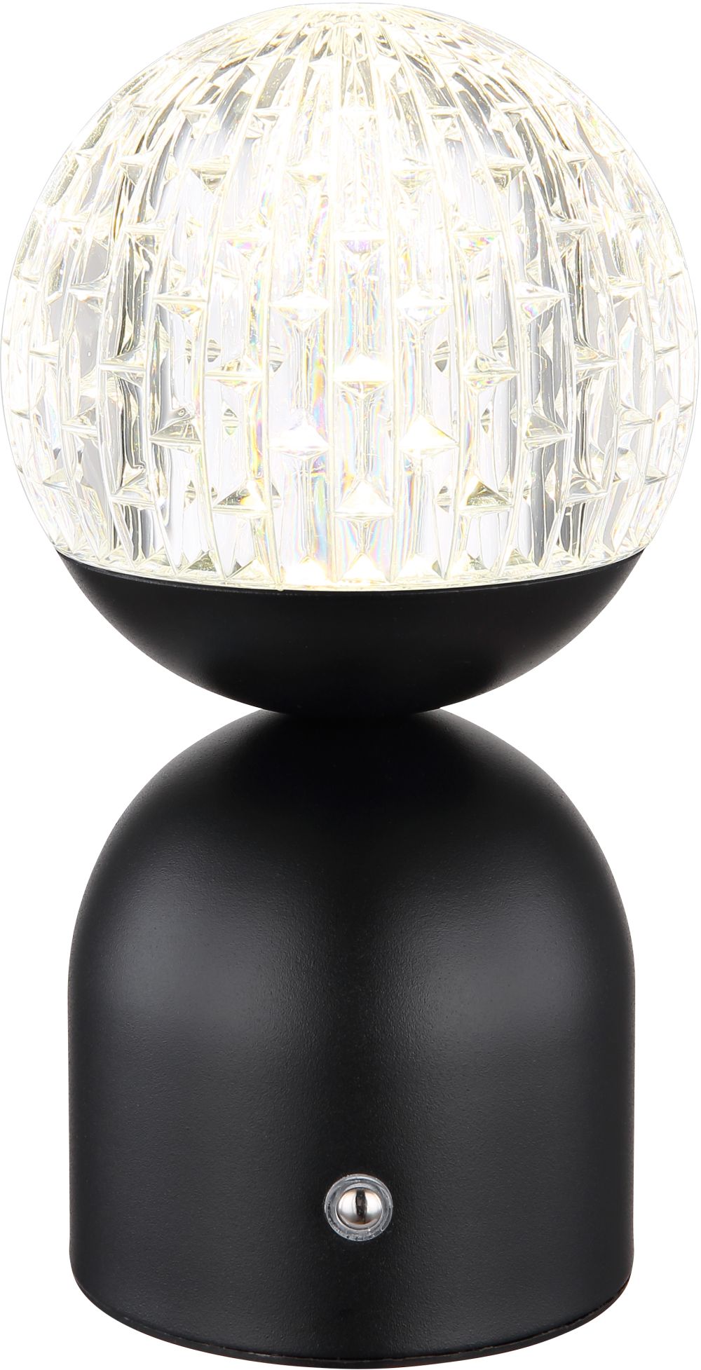Globo Lighting Julsy veioză 1x2.5 W negru-transparent 21007S