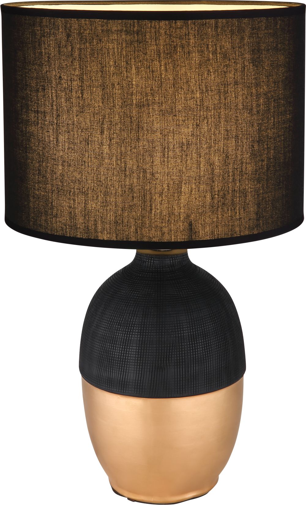 Globo Lighting Valentino veioză 1x40 W negru-auriu 21627B