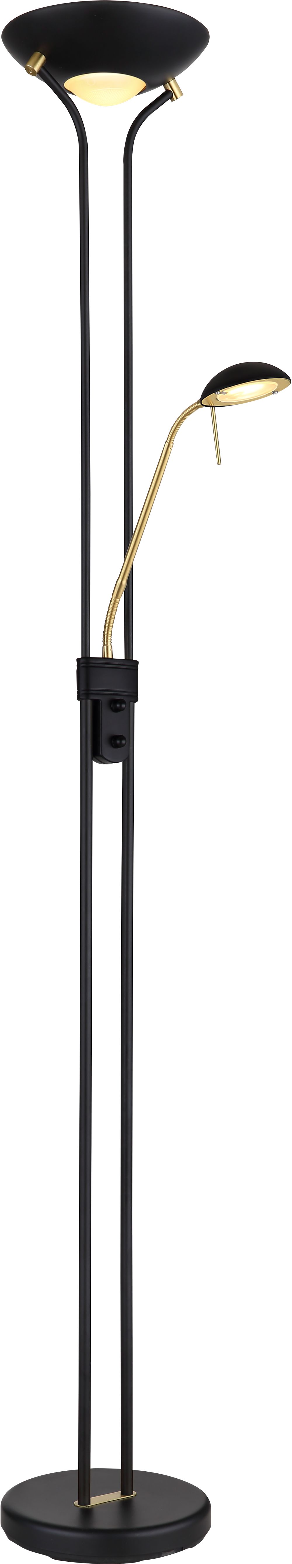 Globo Lighting Leonas lampă de podea x20 W negru-alamă 59020B