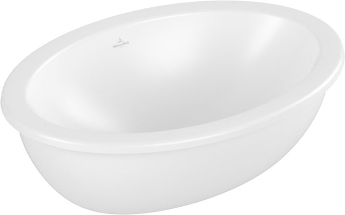 Villeroy & Boch Loop & Friends lavoar 56x38 cm oval sub blat alb 4A5500RW