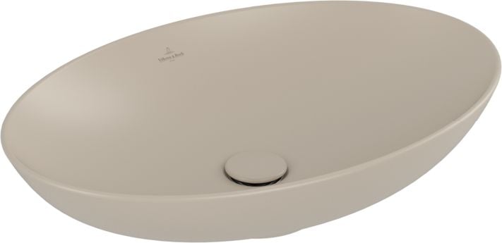 Villeroy & Boch Loop & Friends lavoar 62x42 cm ovale de blat maro/bej 4A4800AM