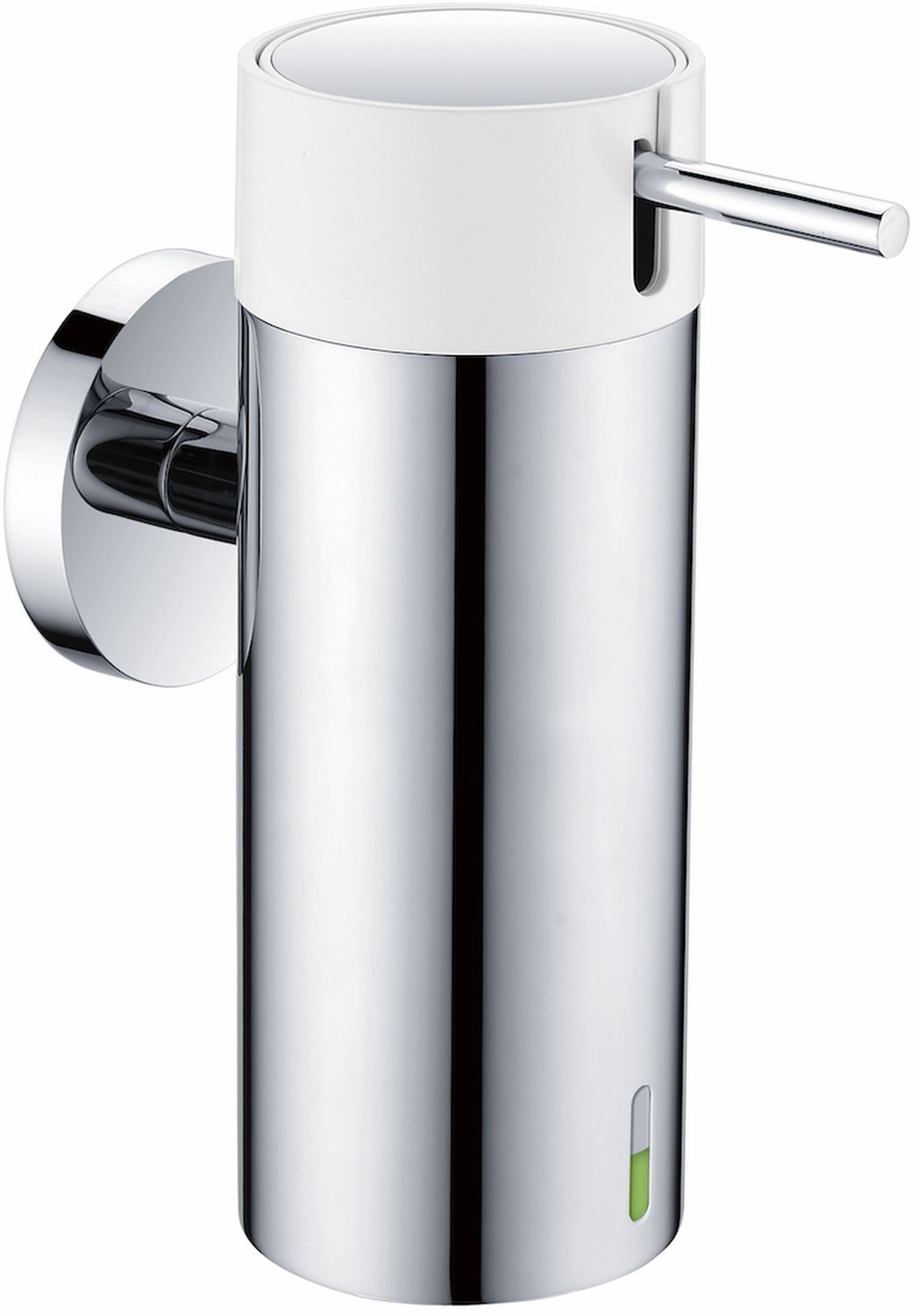 Stella dozator săpun 150 ml alb-oţel 17.020