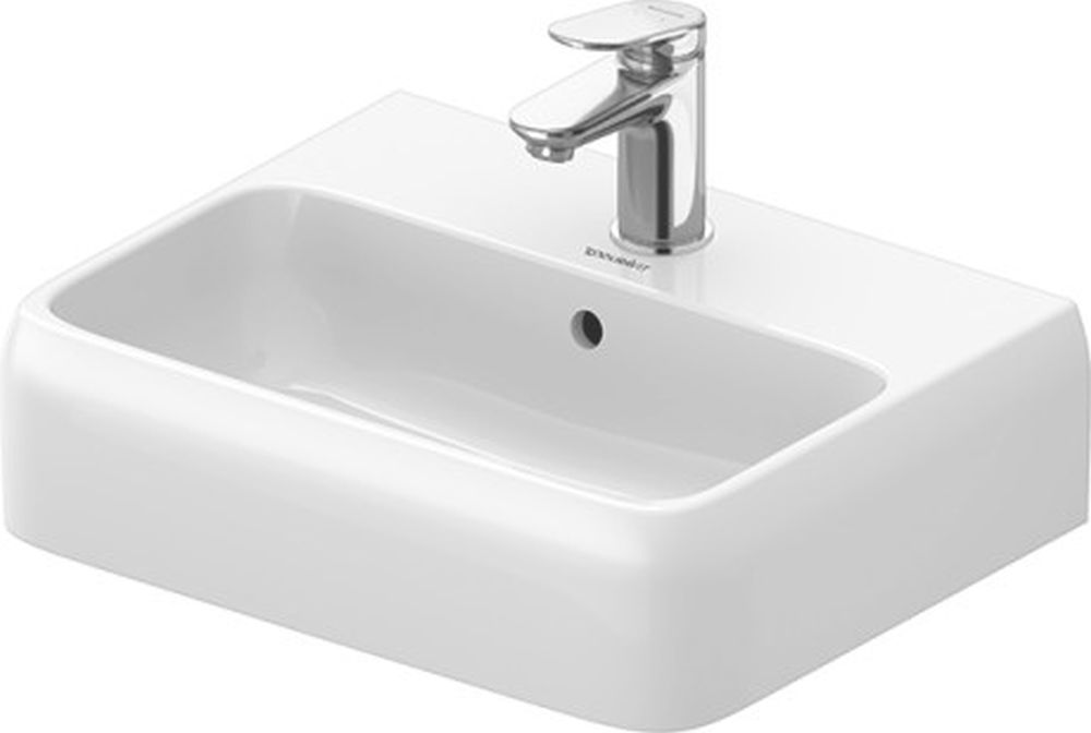 Duravit Qatego lavoar 45x35 cm dreptunghiular de blat alb 0746450000