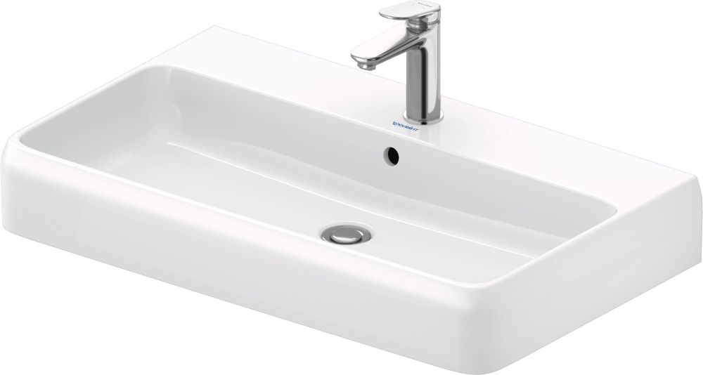 Duravit Qatego lavoar 80x47 cm dreptunghiular mobilier alb 2382800000