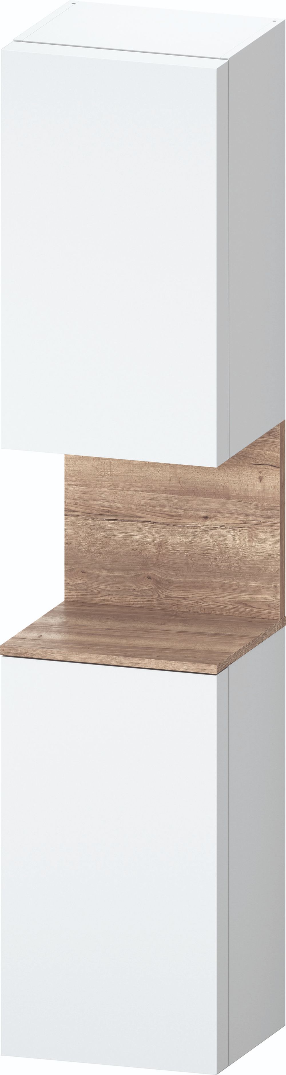 Duravit Qatego dulap 40x36x176 cm laterala pe perete alb QA1346R55180010