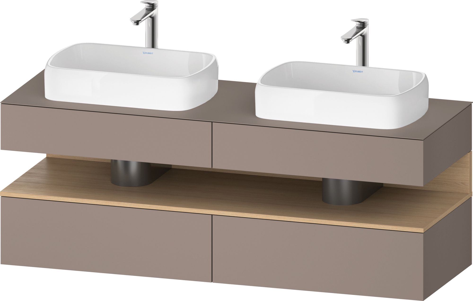 Duravit Qatego dulap 160x55x60 cm sub chiuveta pe perete QA4779030430010