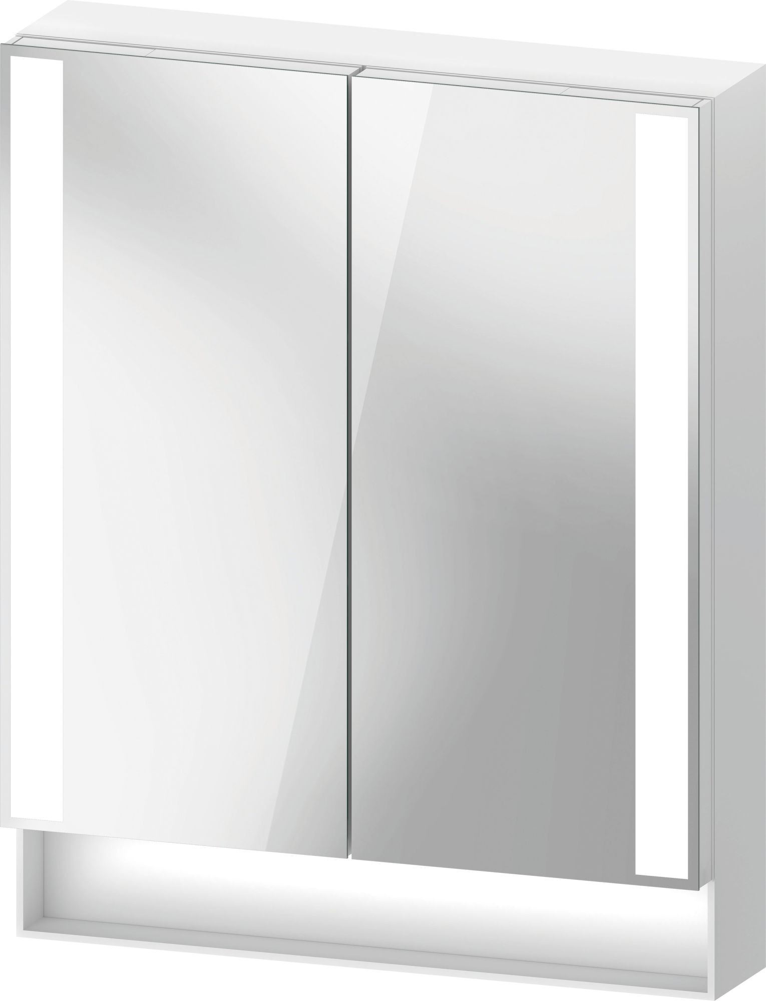 Duravit Qatego dulap 60x15.5x75 cm cu oglinda alb QA7150018180010