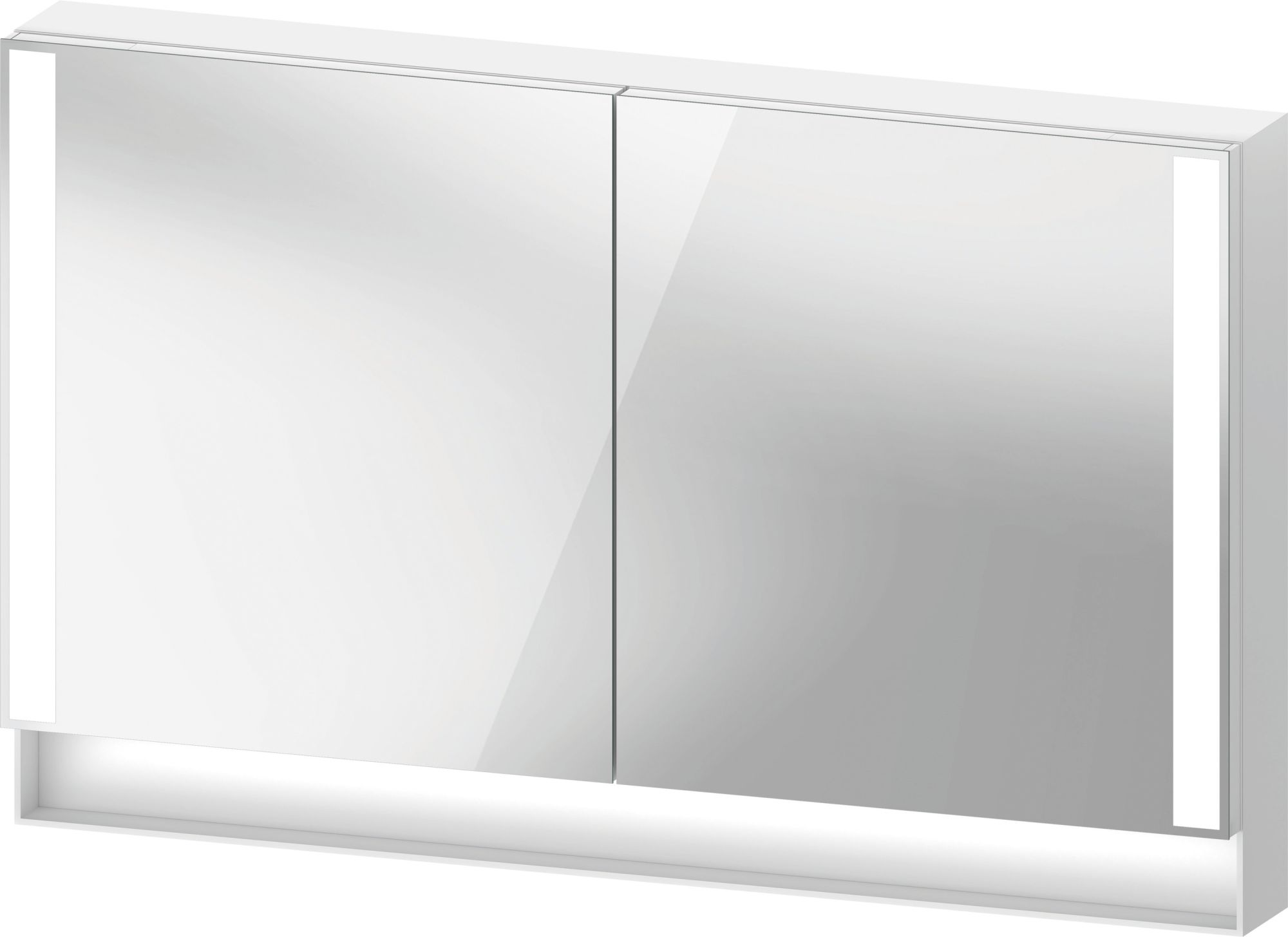 Duravit Qatego dulap 120x15.5x75 cm cu oglinda alb QA7153018181010