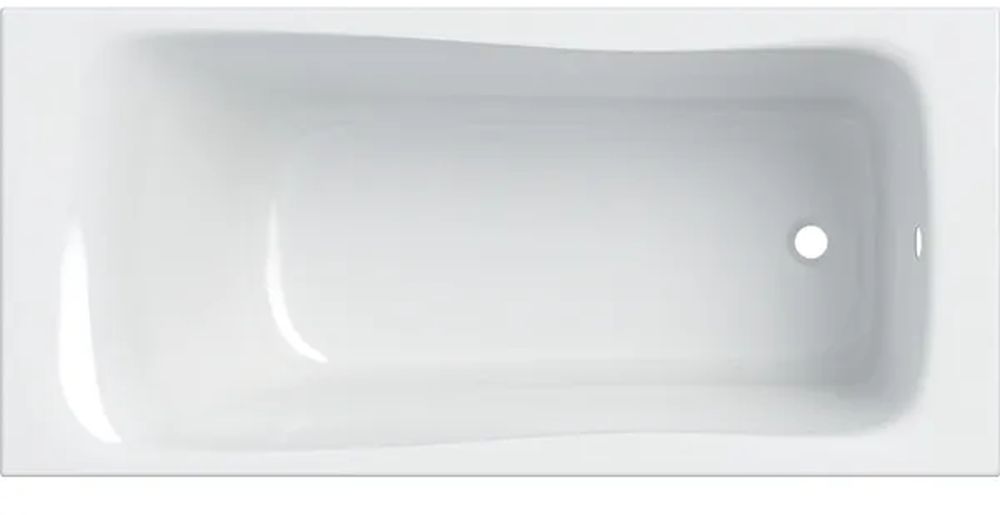 Geberit Selnova cada dreptunghiulară 160x70 cm alb 554.282.01.1