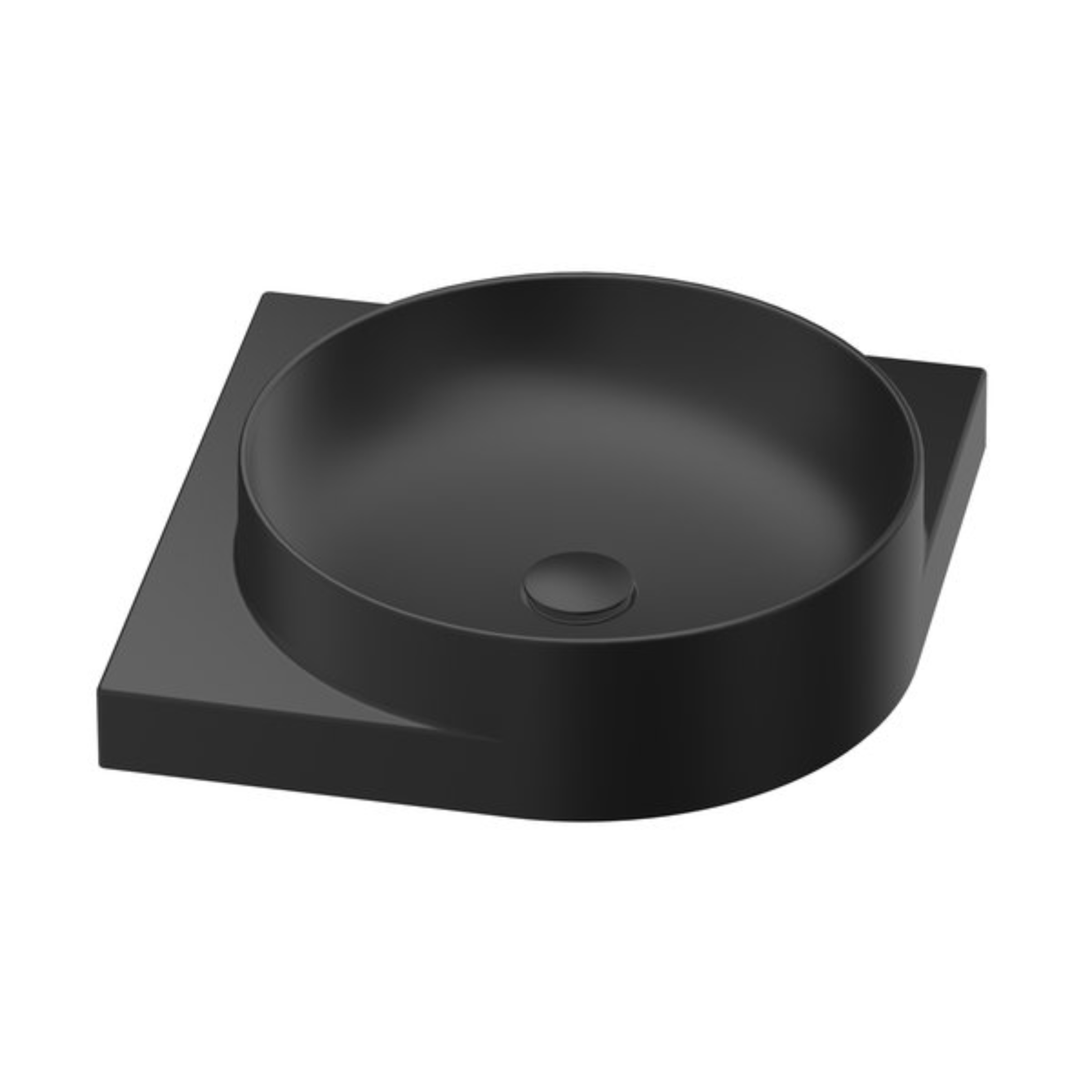 Ravak Yard lavoar 45x45 cm de colț clasică-mobilier negru XJX0D045000
