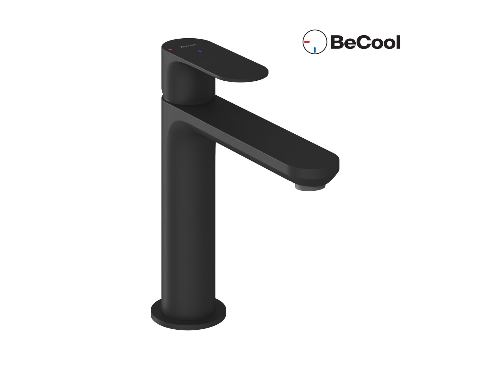 Ravak Eleganta baterie lavoar stativ negru X070411