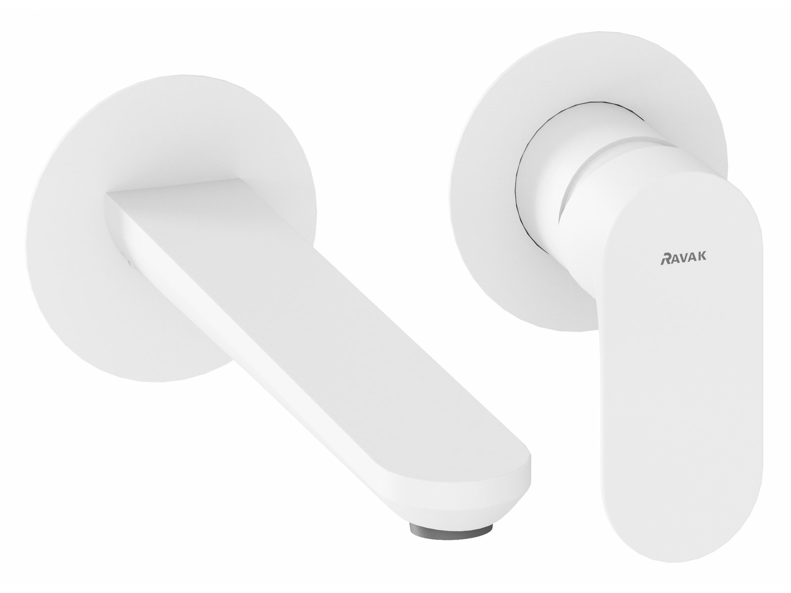 Ravak Eleganta baterie lavoar ascuns alb X070255