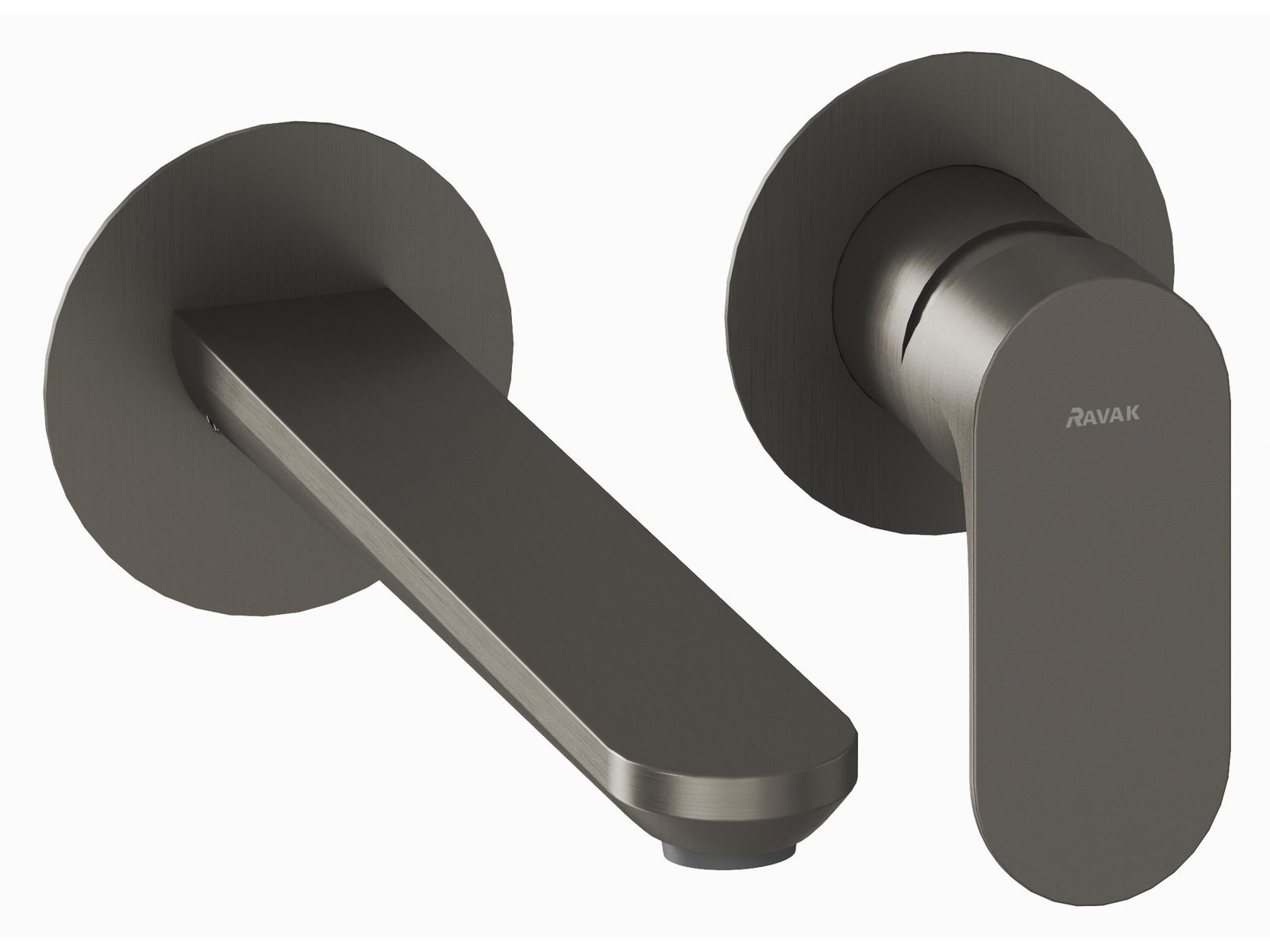 Ravak Eleganta baterie lavoar ascuns grafit X070329