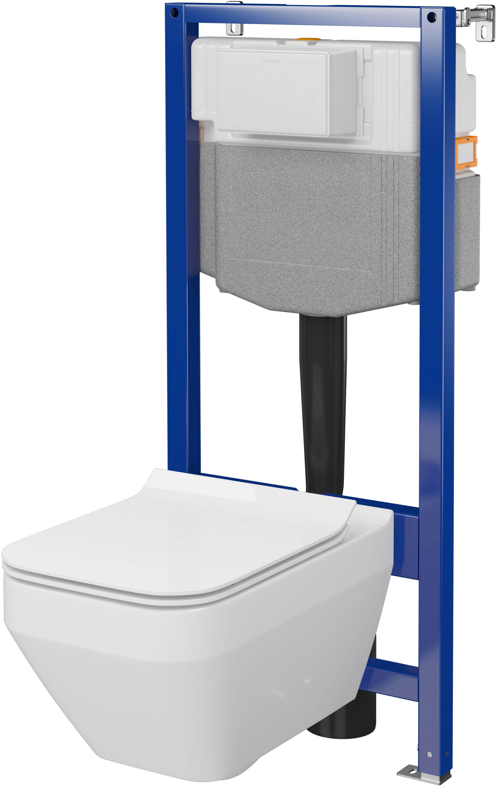 Cersanit Crea set wc: cadru + vas + capac S701-809