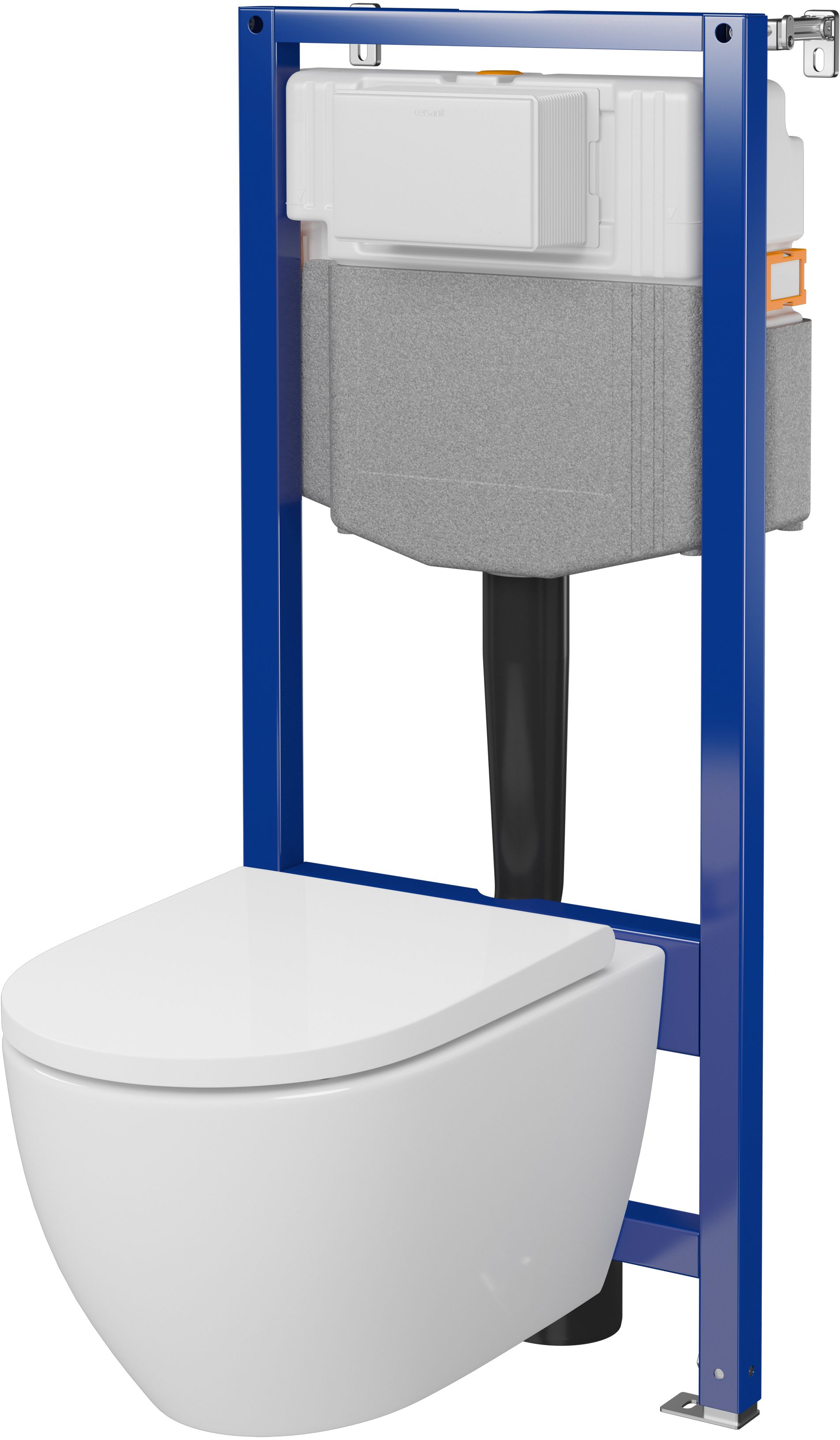 Cersanit Zen set wc: cadru + vas + capac S701-799