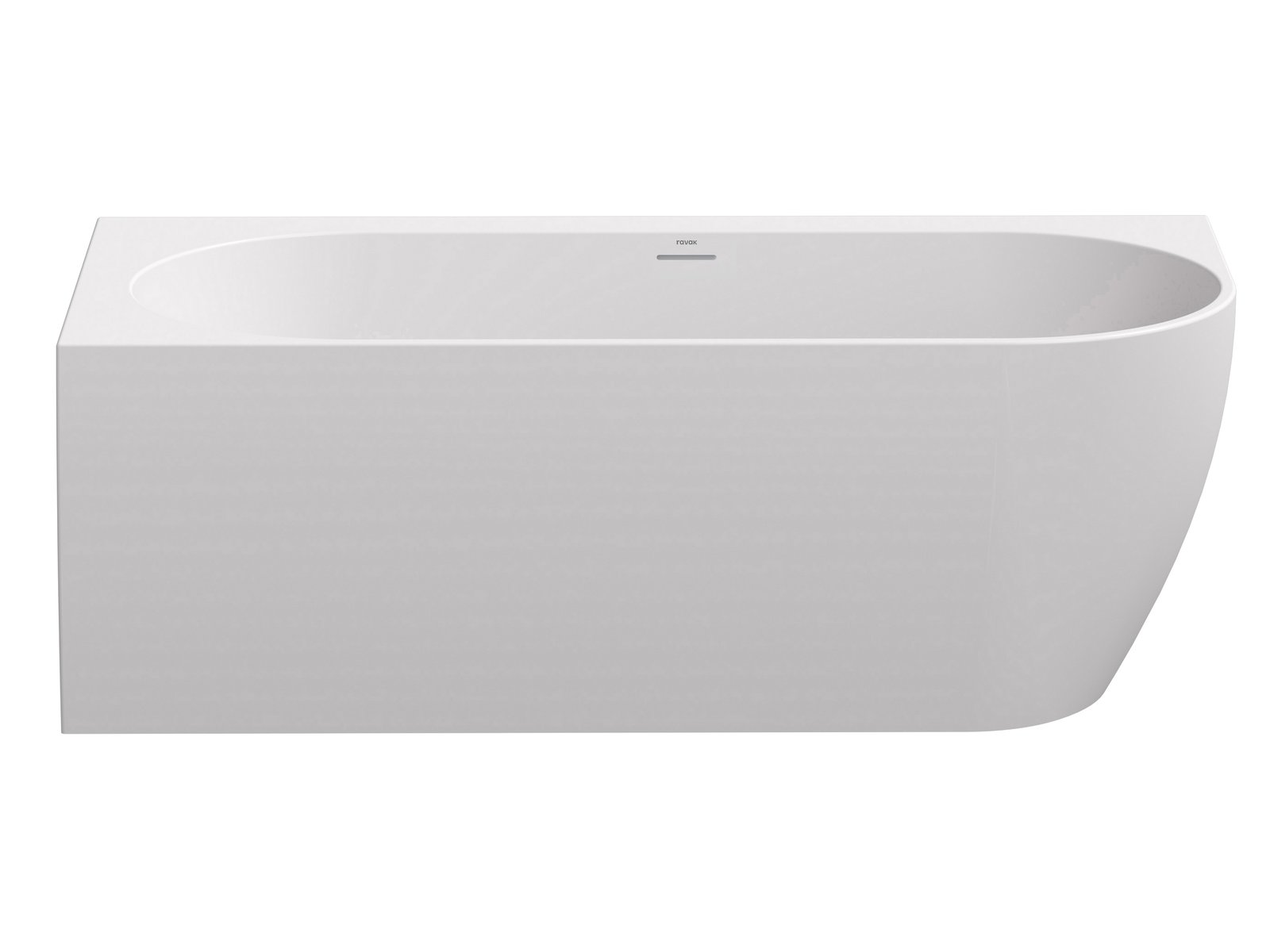 Ravak Freedom Corner cadă de colț 170x80 cm ovală alb XC00100041