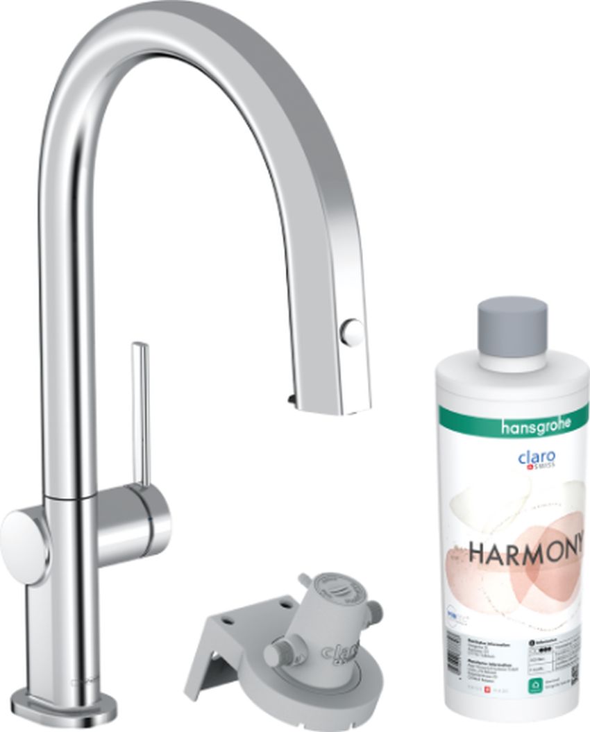 Hansgrohe Aqittura M91 baterie pentru filtru apă pe picior crom 76801000