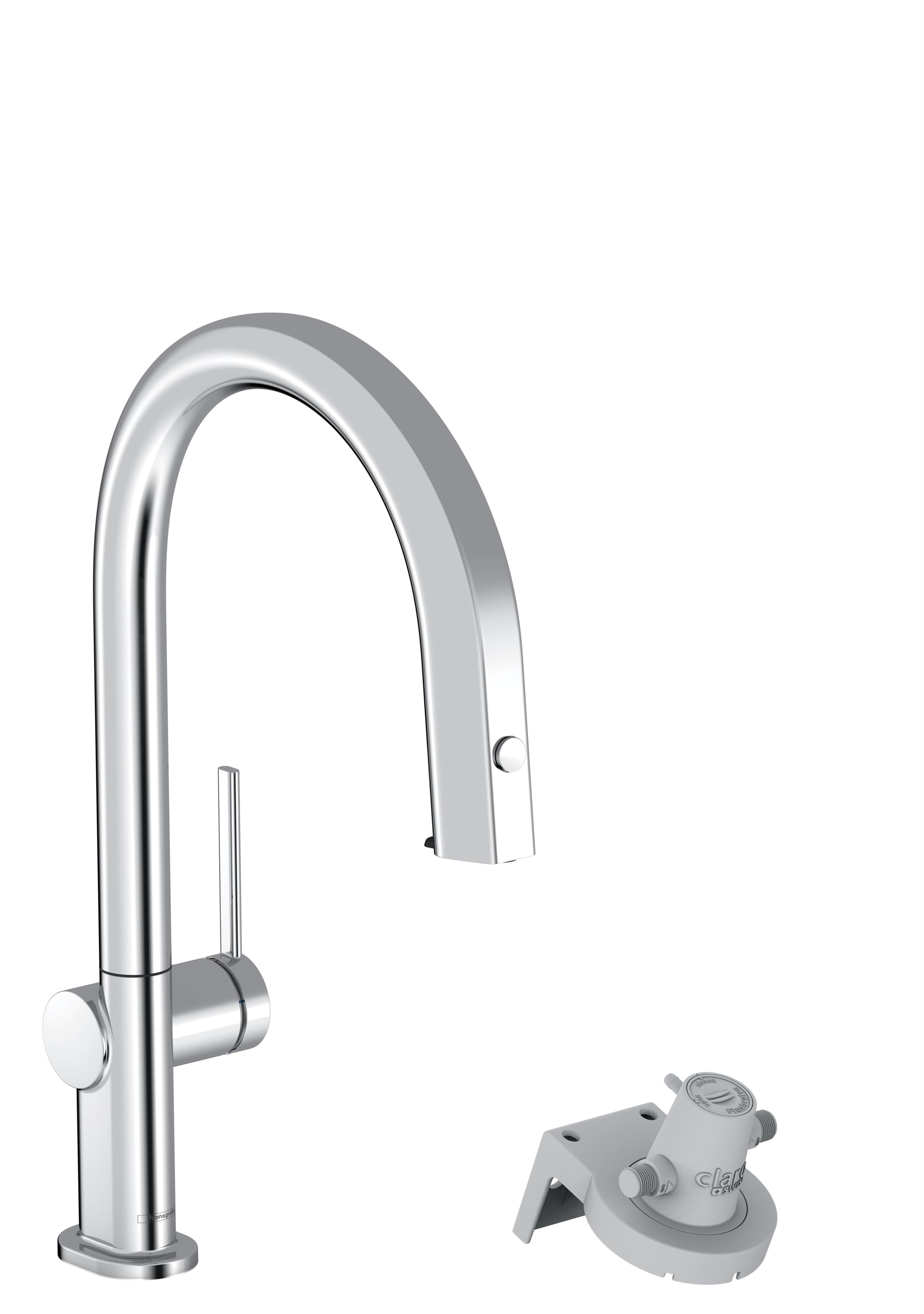 Hansgrohe Aqittura M91 baterie pentru filtru apă pe picior crom 76826000