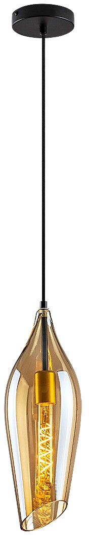 Rabalux Bellini lampă suspendată 1x60 W negru 72201