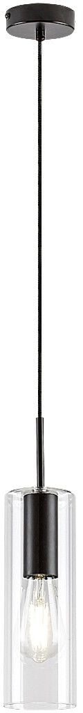 Rabalux Esta lampă suspendată 1x40 W negru 72049