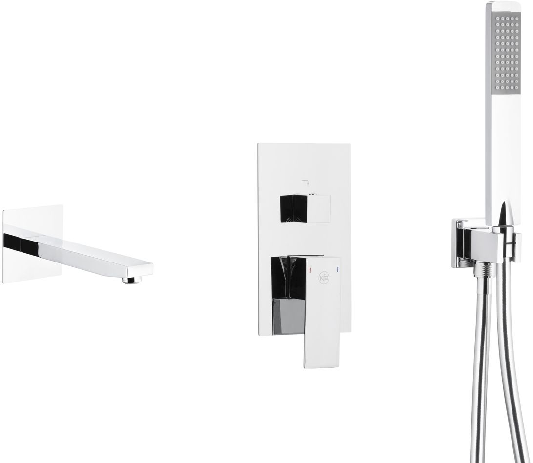 KFA Armatura Logon set cadă și duș ascuns crom 5139-401-00