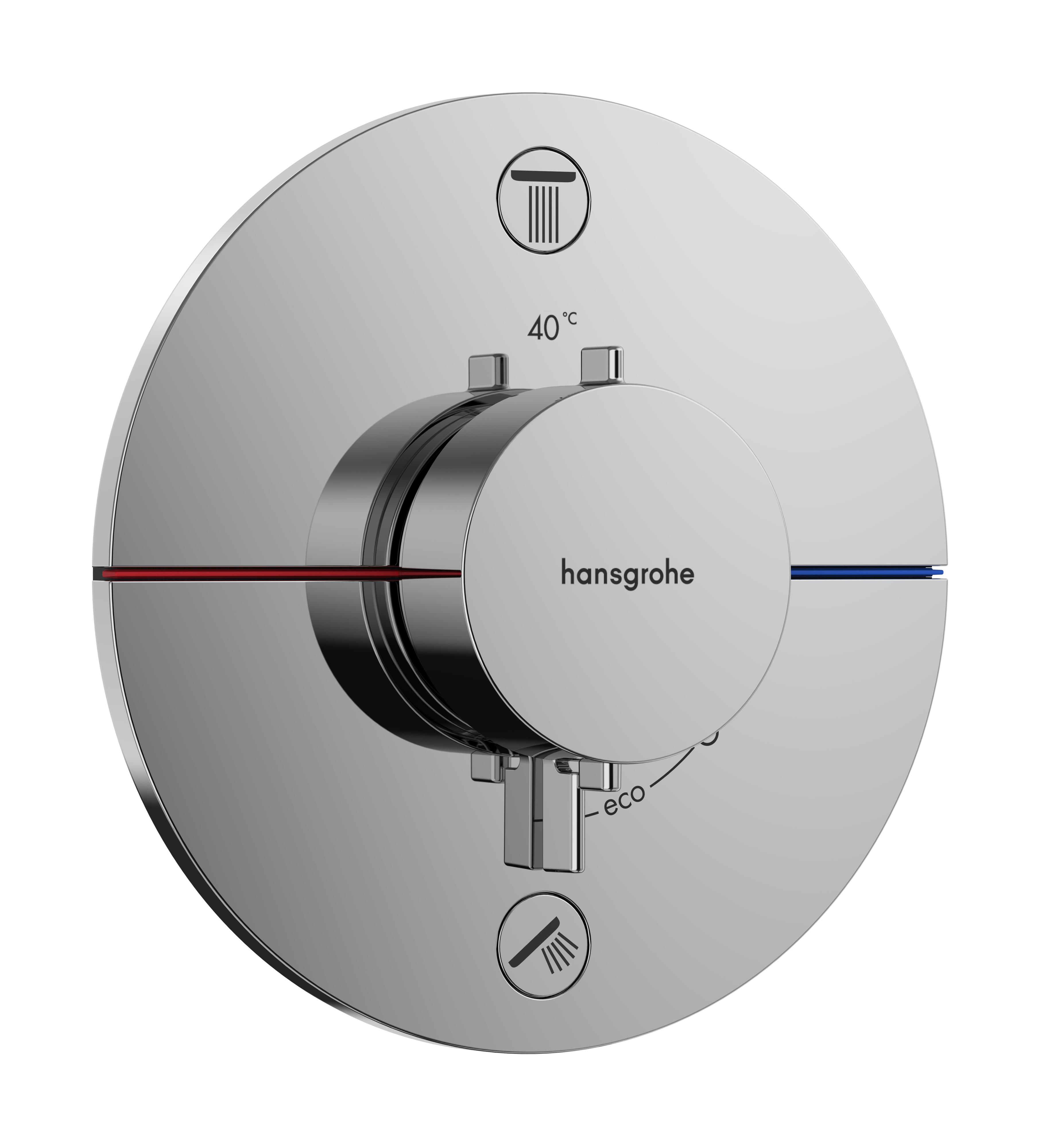 Hansgrohe ShowerSelect Comfort S baterie cadă-duș ascuns da crom 15556000