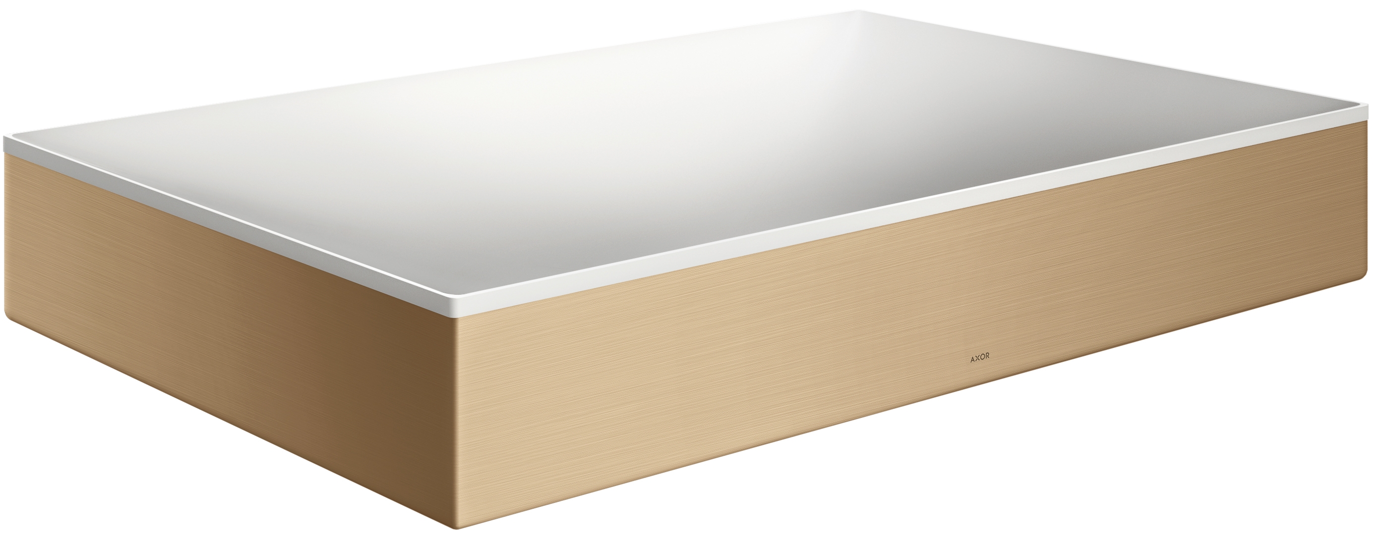 Axor Suite lavoar 60x40 cm dreptunghiular de blat alb-maro/bej 42004140