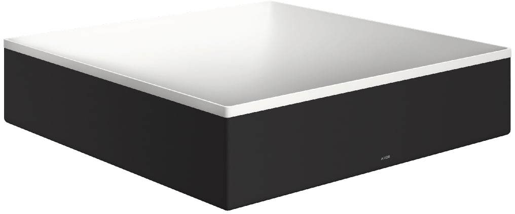 Axor Suite lavoar 40x40 cm pătrat de blat alb-bicolor-negru 42003670