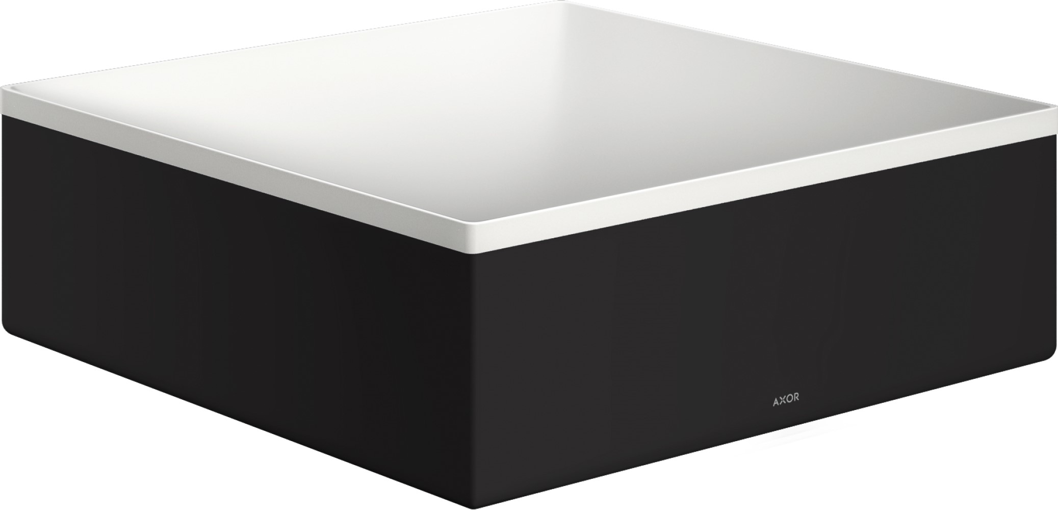 Axor Suite lavoar 28.5x28.5 cm pătrat de blat alb-negru 42002670