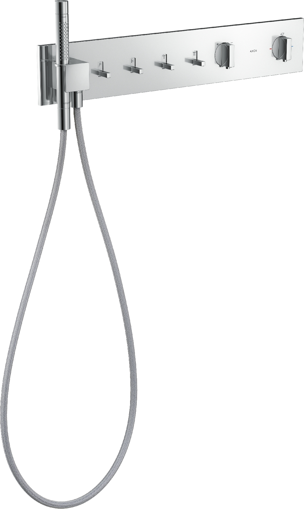 Axor ShowerComposition baterie cadă-duș ascuns cu termostat crom 12573000