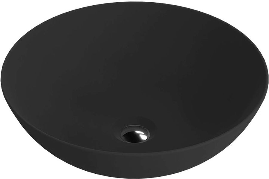 LaVita Rosa lavoar 40x40 cm rotund de blat negru 5900378334279