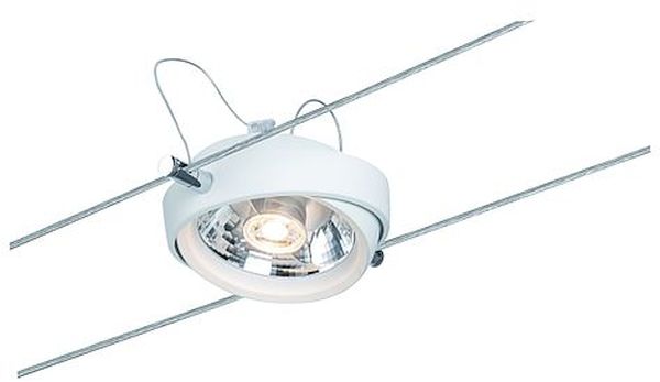 Paulmann Spotlight lampă pentru sistem de cabluri 1x8 W alb 94201