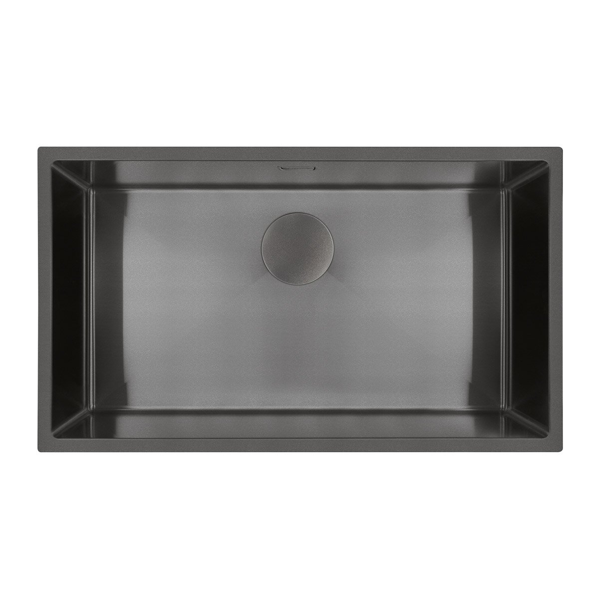 Oltens Hydda chiuveta din otel 76x44 cm negru 71105300