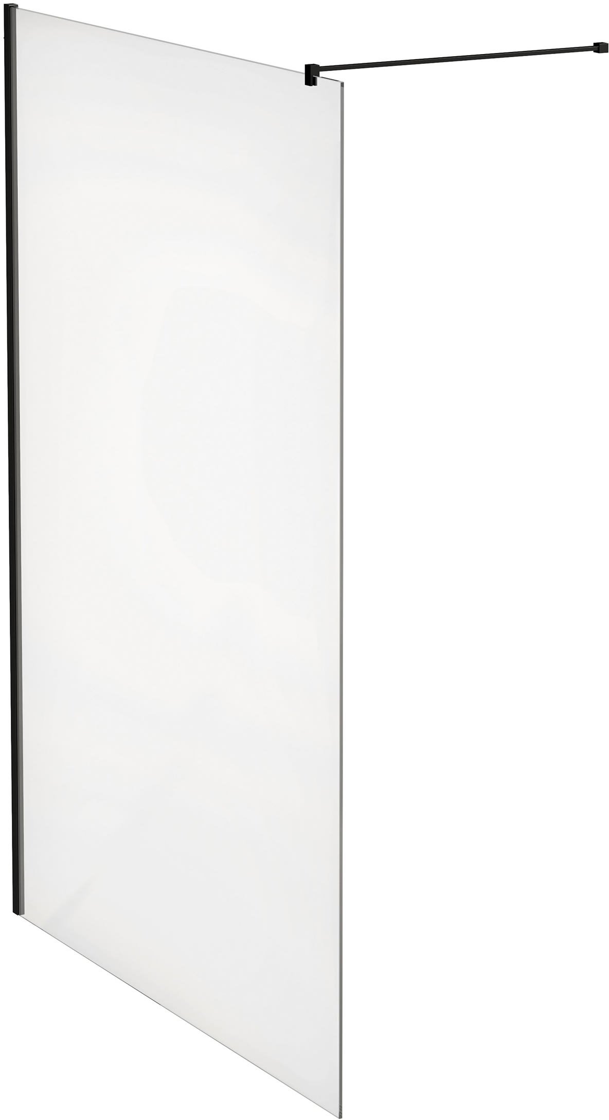 Roca District perete cabină de duș walk-in 100 cm /sticla transparentă AMP716100M