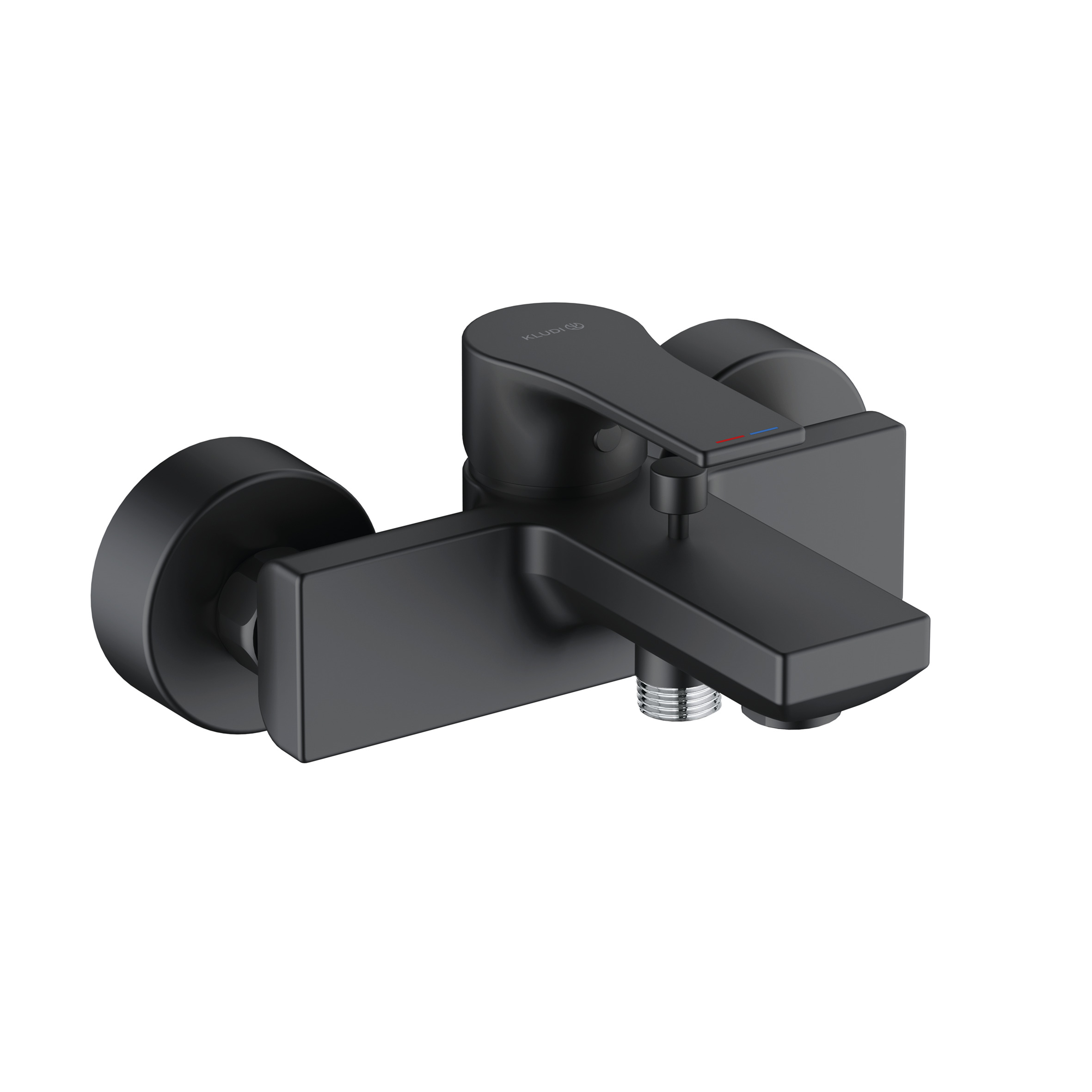 Kludi Zenta SL baterie cadă-duș perete negru 486703965